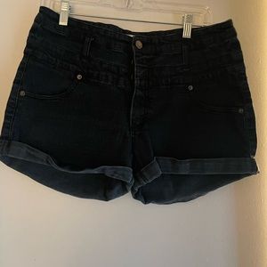 Cute high wasted black shorts looking for a great home